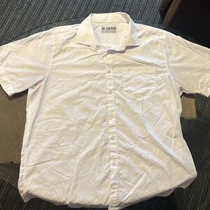 Dixxon Short Sleeve Bamboo dress shirt. Size 2XL.